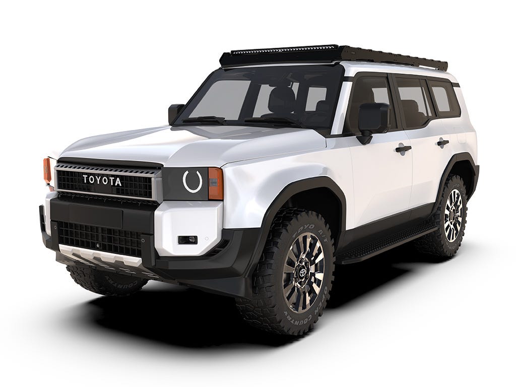 Toyota Land Cruiser Prado 250 (2024-Current) Slimsport Roof Rack Kit / Light Bar Ready Front Runner