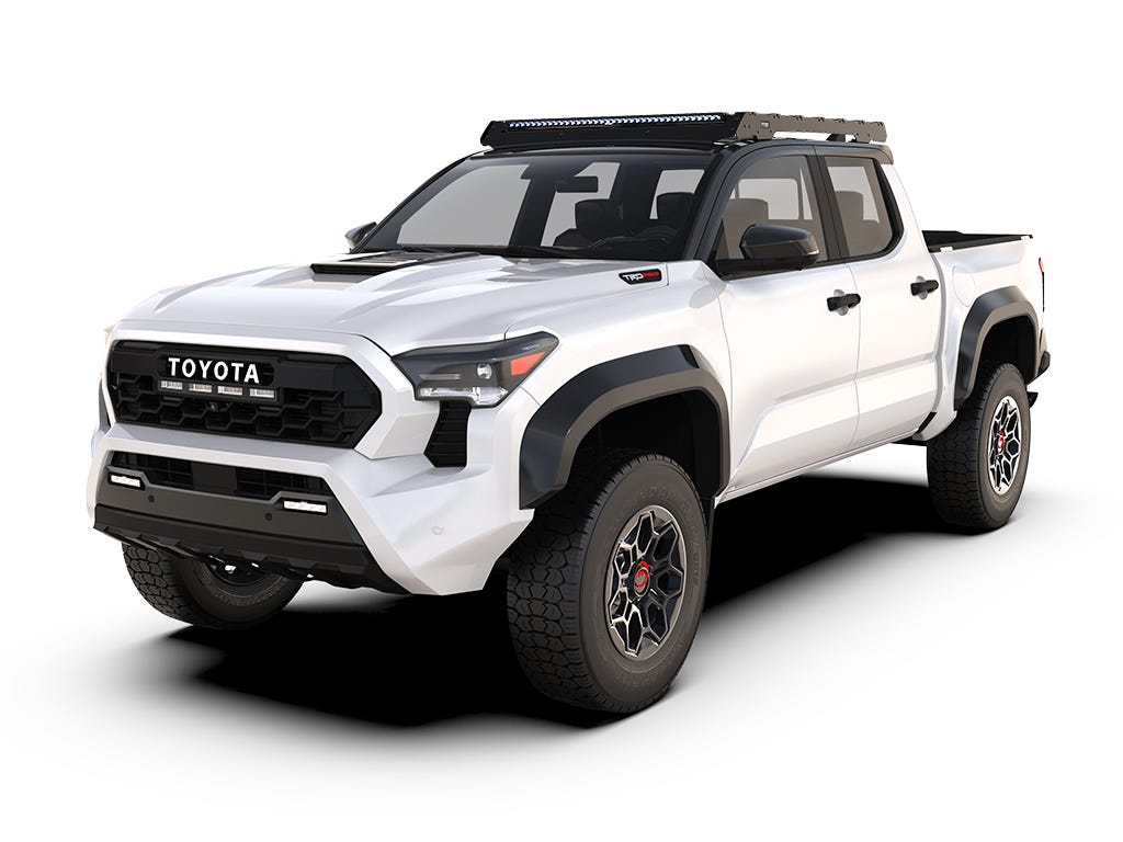 Toyota Tacoma 4th Gen Double Cab (2024-Current) Slimsport Roof Rack Kit / Light Bar Ready Front Runner
