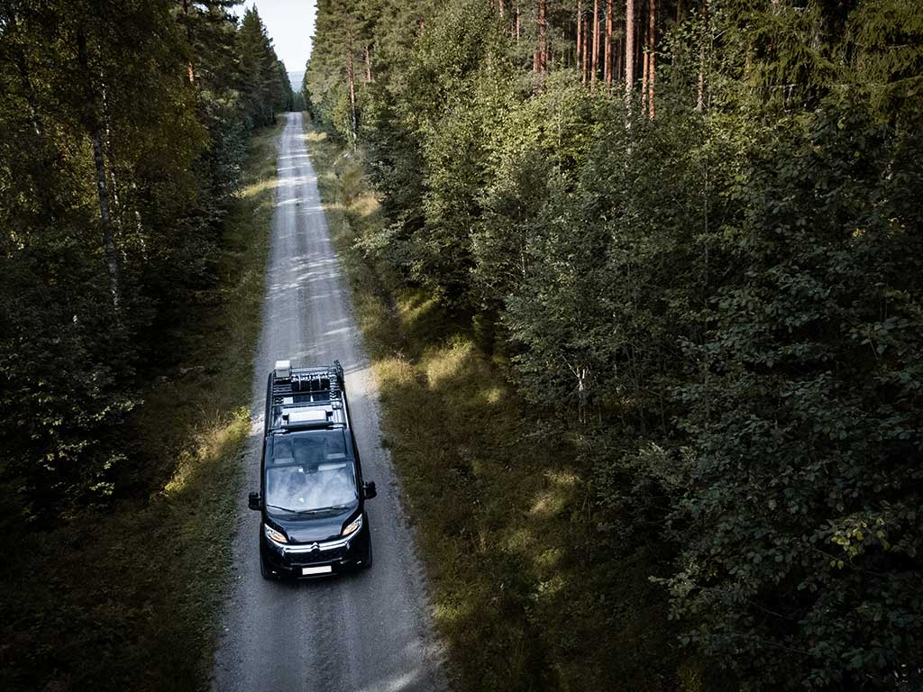 Citroen Jumper (L4H2/159â€ WB/High Roof) (2014-Current) Slimpro Roof Rack Kit