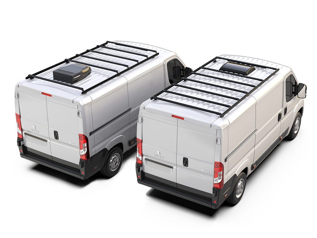Peugeot Boxer (L2H1/136in WB/Low Roof) (2014-Current) Slimpro Roof Rack Kit Front Runner