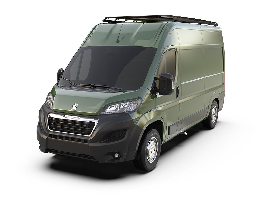 Peugeot Boxer (L2H2/136in WB/High Roof) (2014-Current) Slimpro Roof Rack Kit Front Runner