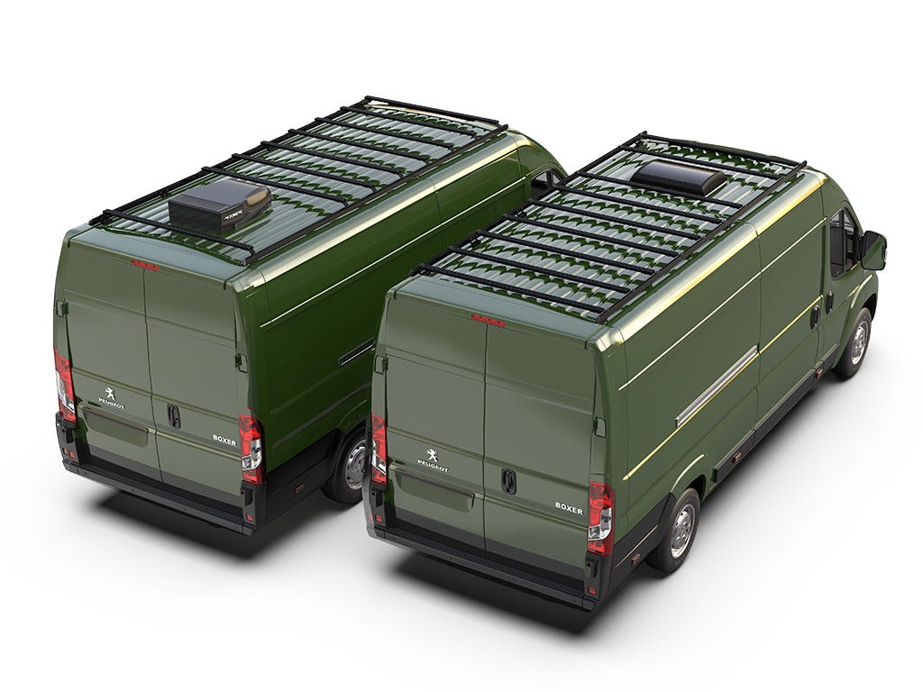 Peugeot Boxer (L4H2/159in WB/High Roof) (2014-Current) Slimpro Roof Rack Kit Front Runner