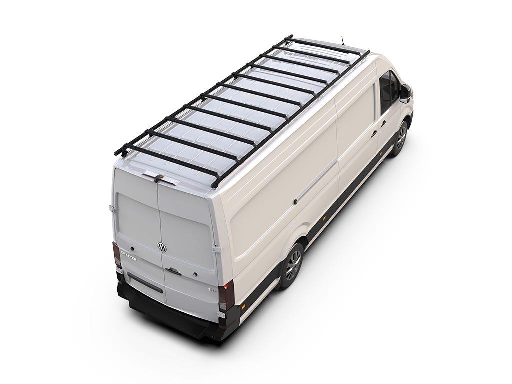 Volkswagen Crafter (L5H2/ LWB Maxi/OEM Track) (2017-Current) Slimpro Roof Rack Kit Front Runner
