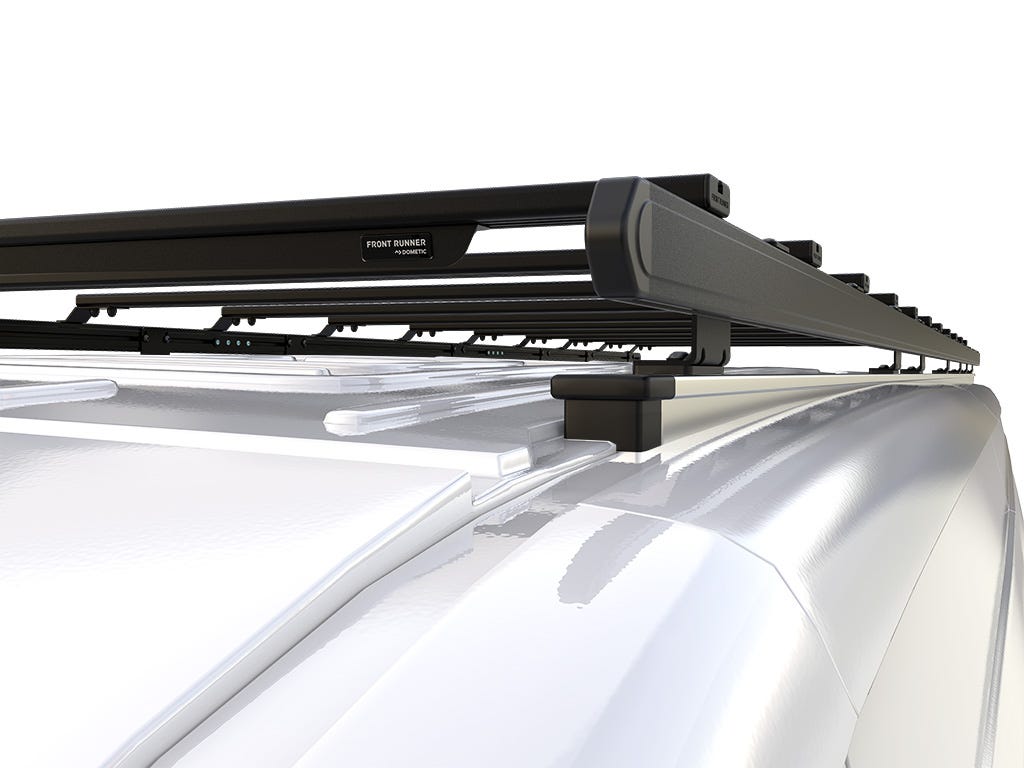 Volkswagen Crafter (L5H2/ LWB Maxi/OEM Track) (2017-Current) Slimpro Roof Rack Kit Front Runner