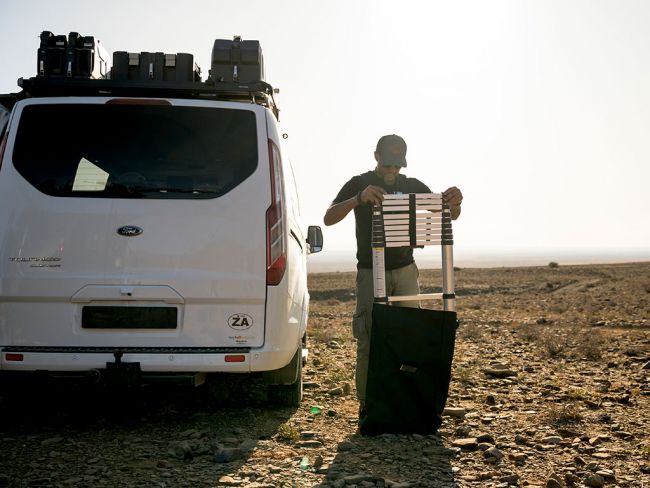 Aluminium Telescopic Ladder / 2.9m