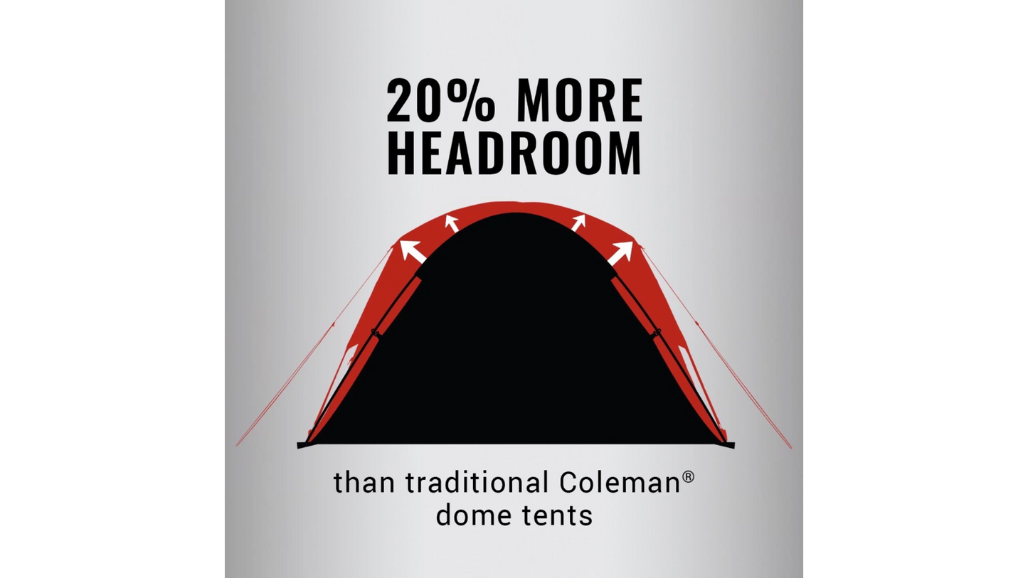 Coleman 6-Person Skydome Camping Tent - Evergreen [2154639]