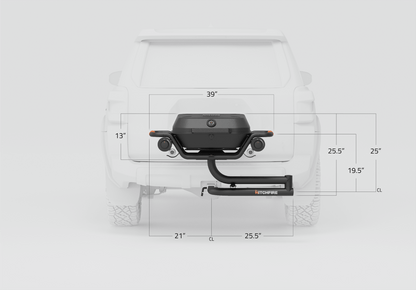 F-20 Hitch Mounted Propane Grill (Special Offer)