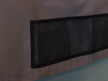 Shower Cubicle Curtain / Caddy Front Runner