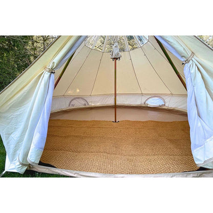 Coir Bell Tent Rug Half-Moon | 13' (4M)