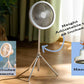 Tripod Portable Fan with Night Light