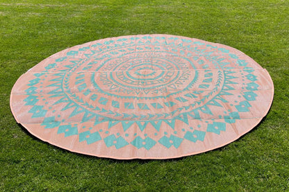 Boho Style Bell Tent Floor Matting Cover | 16' (5M)