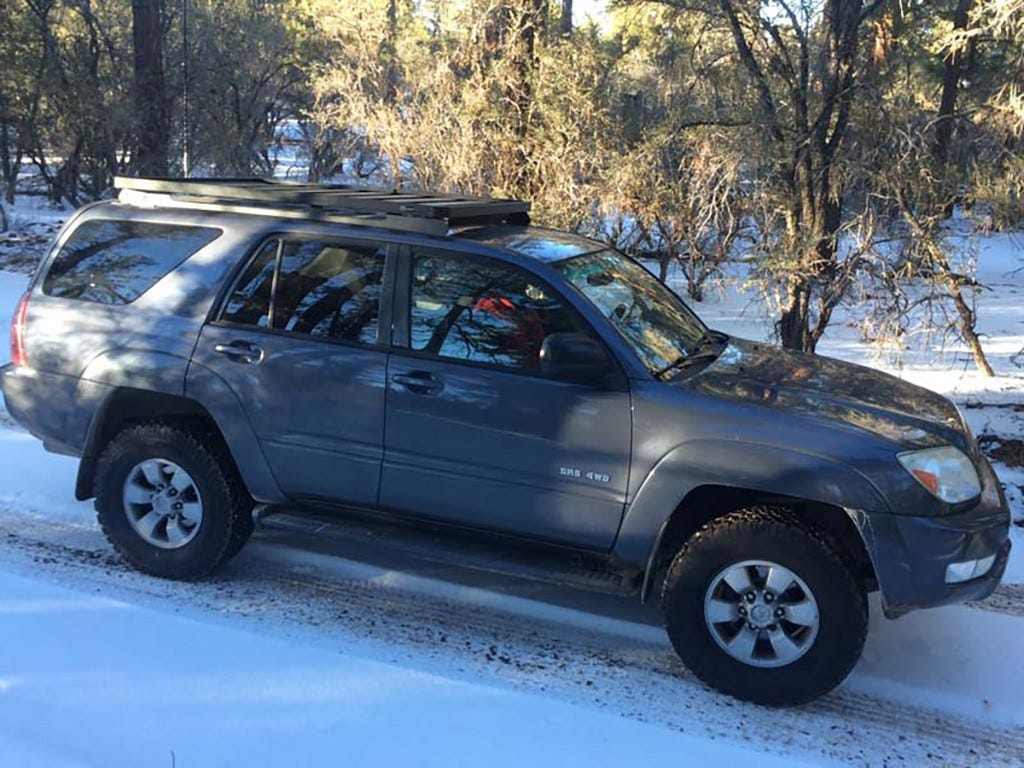 Toyota 4Runner (4th Gen) Slimline II Roof Rack Kit Front Runner