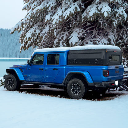 Gull Wing Truck Cap Topper & Overland Camper Shell for Work, Camping & Off-Road | Dirtbox Overland