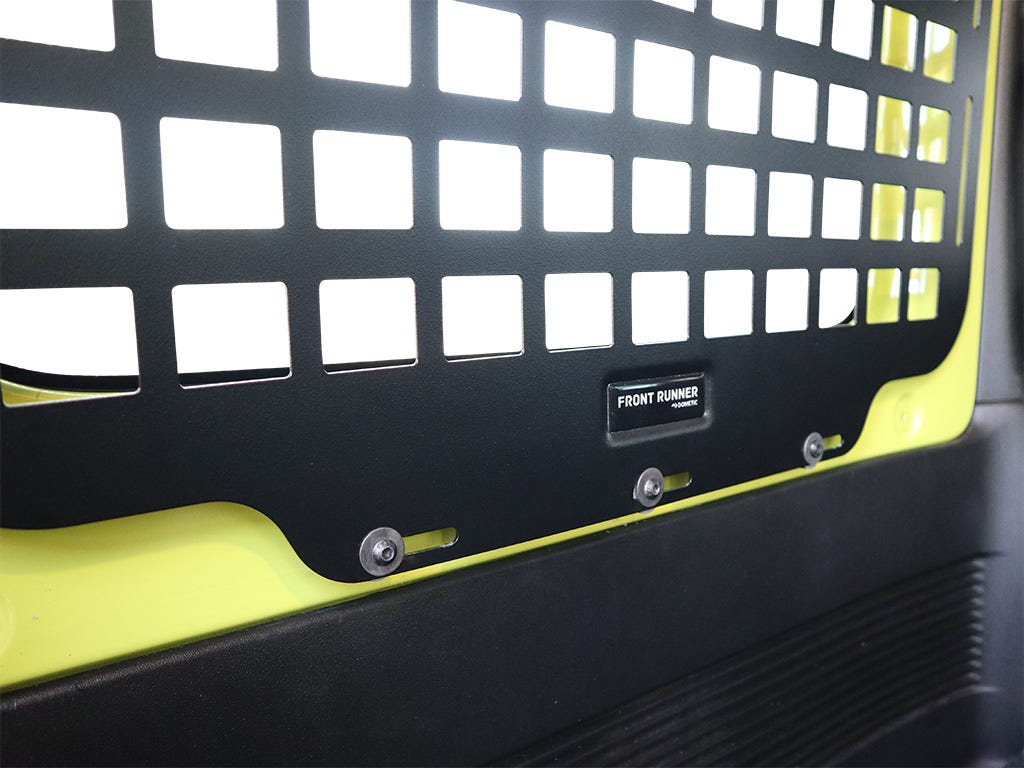 Suzuki Jimny 3 Door (2018-Current) Rear Window Molle Panel Front Runner