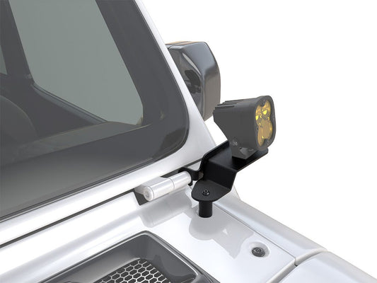 Jeep Wrangler JL Ditch Mount A-Pillar Light Brackets