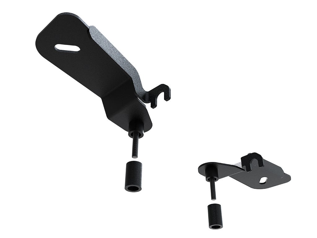 Jeep Wrangler JL Ditch Mount A-Pillar Light Brackets