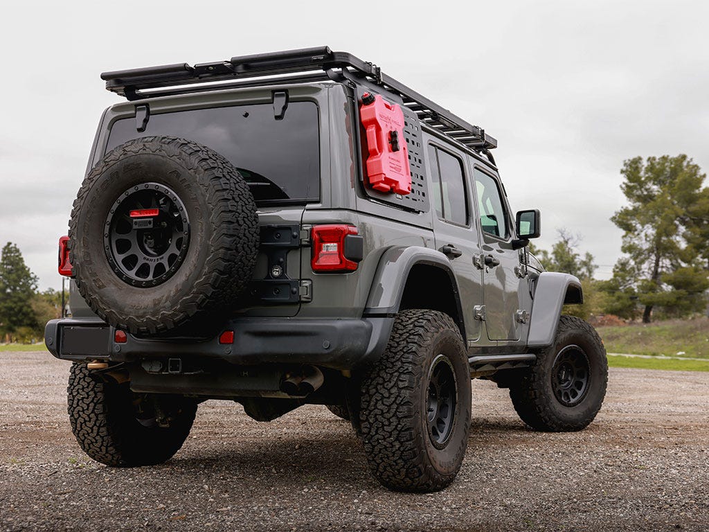 Jeep Wrangler JLU 4 Door Exterior Rear Window Molle Panel Kit / RHS Front Runner