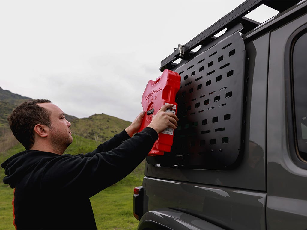 Jeep Wrangler JLU 4 Door Exterior Rear Window Molle Panel Kit / RHS Front Runner