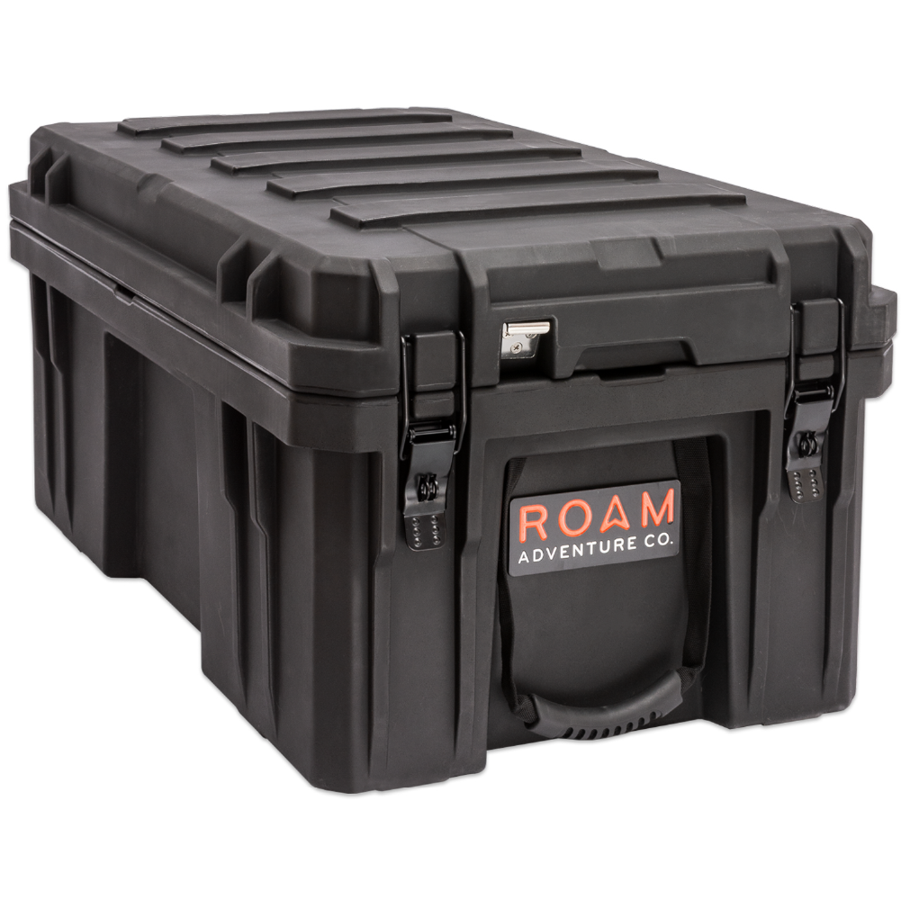 ROAM 105L Rugged Case - heavy-duty storage box in Black