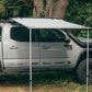 Rooftop Awning in Slate shown on a Toyota Tacoma truck