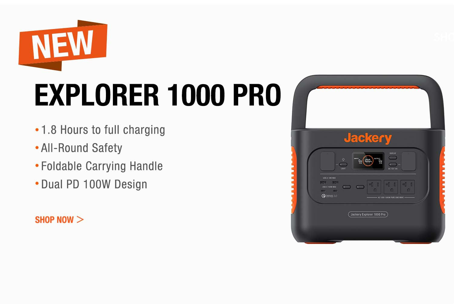 Explorer 1000 Pro Portable Power Station – Outdoor Essential Gear