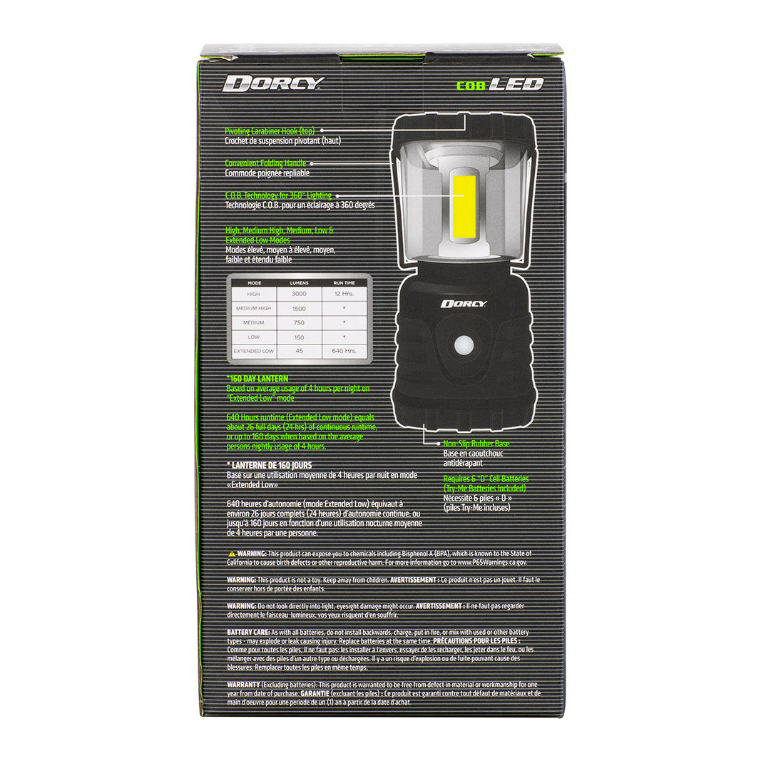 Dorcy 3000 Lumen Adventure Lantern