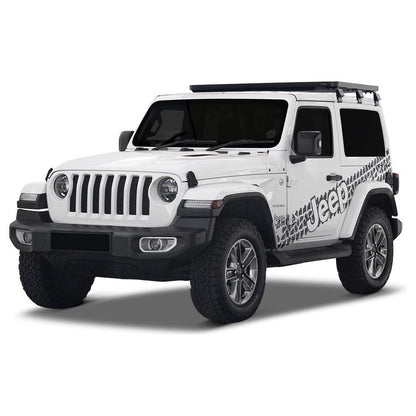 Jeep Wrangler JL 2 Door (2018-Current) Slimline II 1/2 Roof Rack Kit