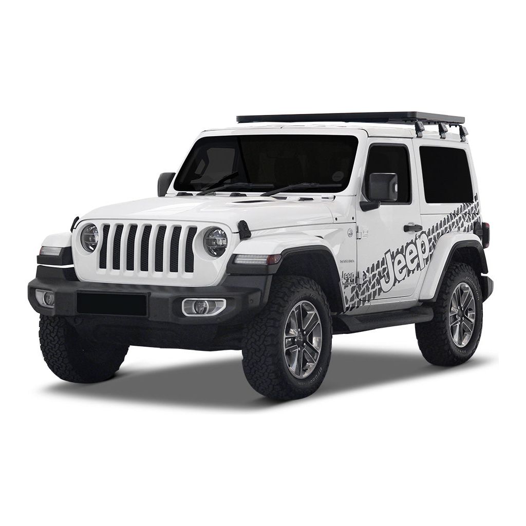 Jeep Wrangler JL 2 Door (2018-Current) Slimline II 1/2 Roof Rack Kit / Tall Front Runner